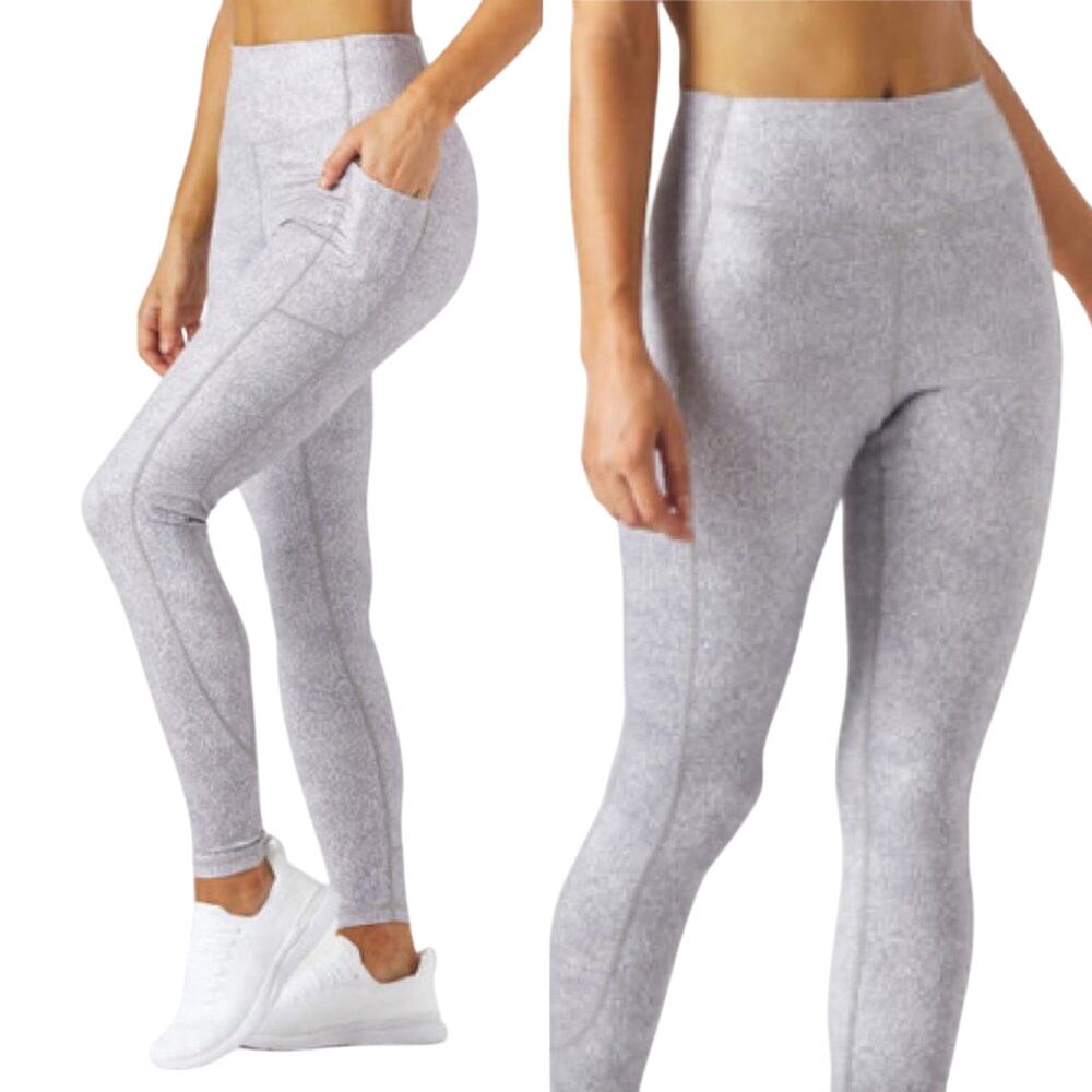 Glyder Taper Legging Print In Grey Static Size Medium